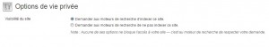 wordpress-menu-reglages-vie-privee Les options de paramétrage sont nombreuses, hors thème et plugins. Bien qu'opérationnel immédiatement son installation, la configuration par défaut de WordPress n’est pas optimale. Voici comment configurer Wordpress correctement après son installation.