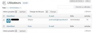 Comptes Wordpress : tout ce que vous devez savoir pour gérer correctement vos utilisateurs utilisateur-wordpress-ecran-principal