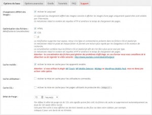 WP Rocket : accélérez facilement et rapidement votre blog wprocket-options-base